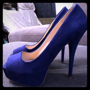 Zara Platform Open toe heels